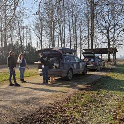 Mittagspicknick in Litauen