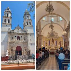 Catedral de Nuestra Señora de la Purísma Concepción - älteste Kirche Yucatans 1540