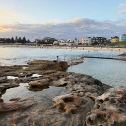 Tide pools in Bondi