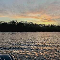 From Hontoon Landing marina slip
