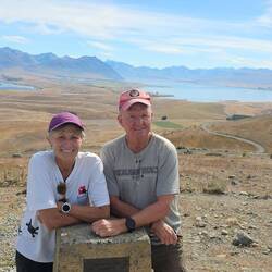 The hike from the trailhead was nice, but the view from the observatory was our first 'wow'.