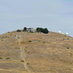 Same upper area mentioned earlier, but better view of the Mt John observatory domes.