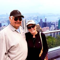 We couldn't resist having this shot at Victoria Peak