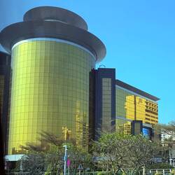 First gaudy casino building we saw