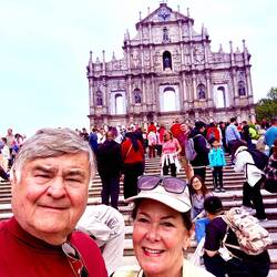 Too bad the cathedral was leaning...😊