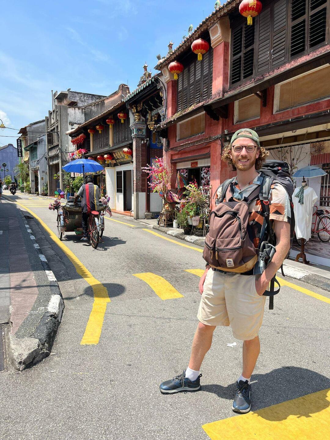 Arrival in Penang