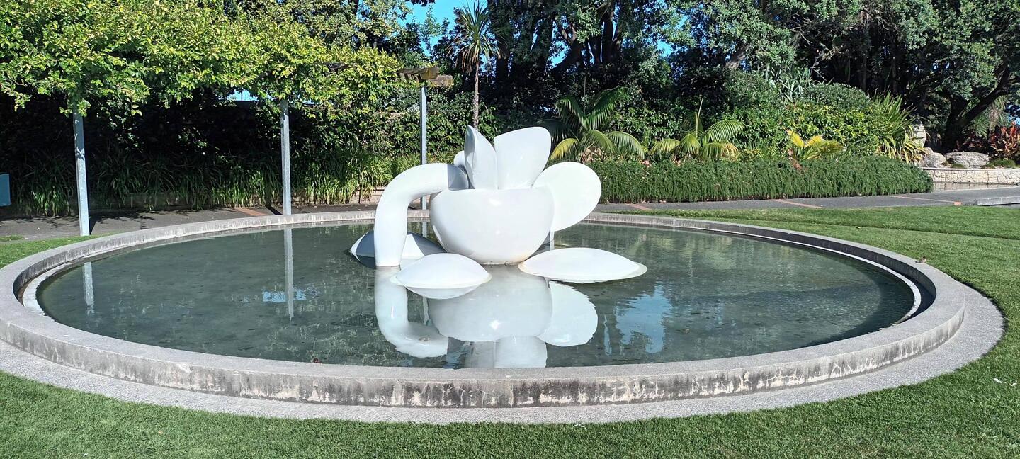 Sculpture in Sunken Gardens