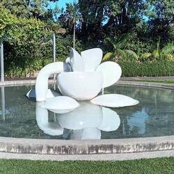 Sculpture in Sunken Gardens