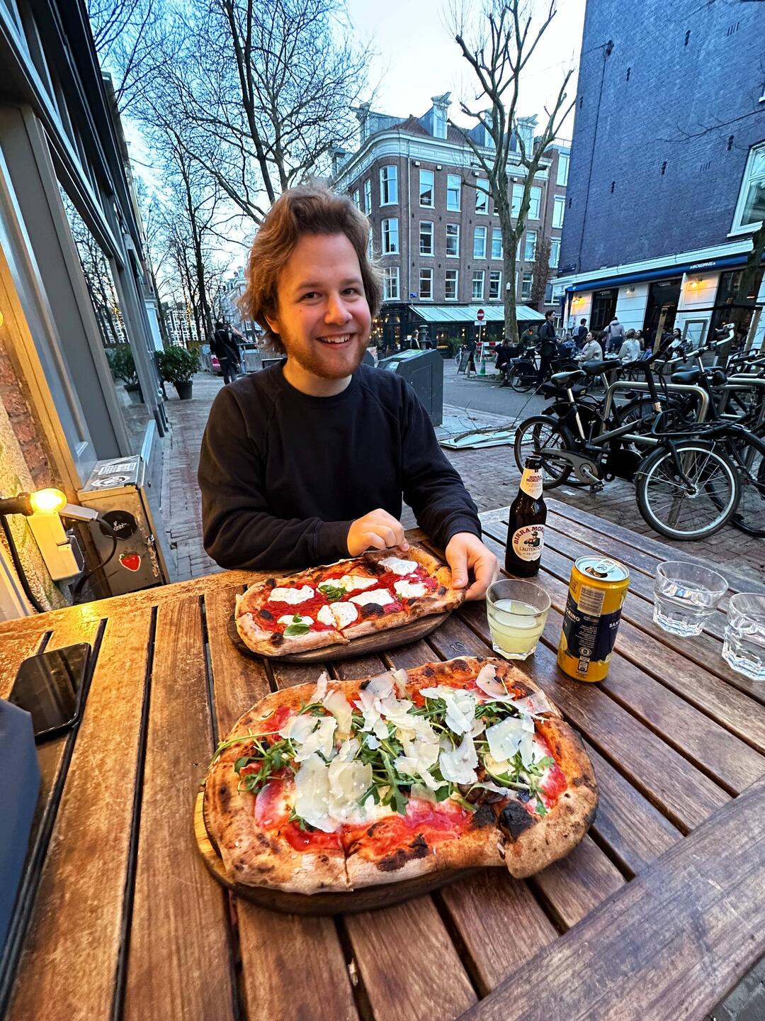 Pizza with Josh
