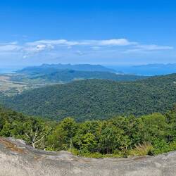 Aussicht von Gunung Raya