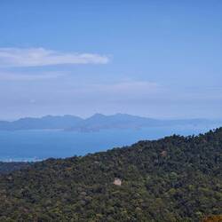 Aussicht von Gunung Raya