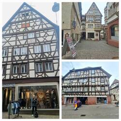 Historische Altstadt mit Geschäften