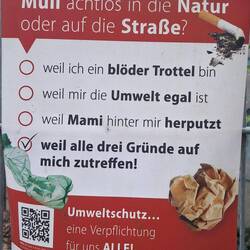 Dieses Plakat sollte überall hängen