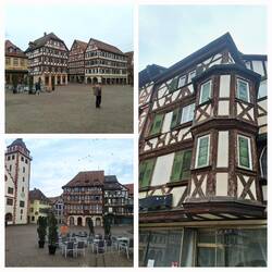 Meist sehr gut restauriertes Fachwerk (nicht immer)