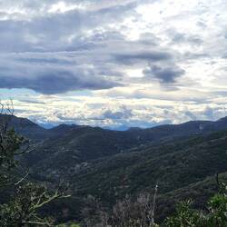Immer wieder schöne Fernsicht.