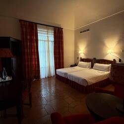Our 15th century room. Parador in Zafra