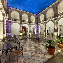 Parador Zafra courtyard