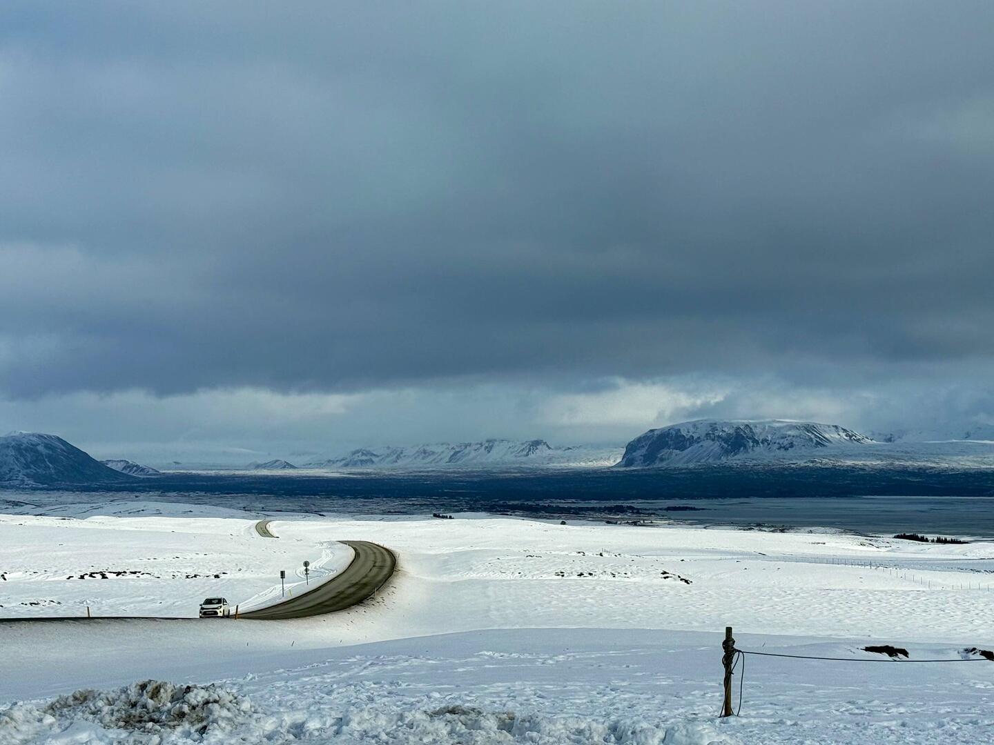 auf dem Weg zum Geysir ein kleiner Zwischenstopp