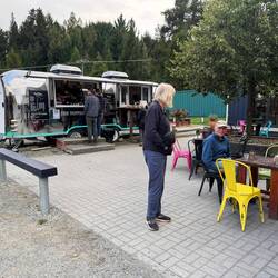 Morning coffee break at the Coffee Barn