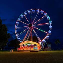 Cairns Ferris wheel on the water