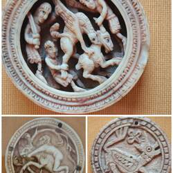 ИГРАЛЬНЫЕ.ШАШКИ Западная Европа. ХІ в.