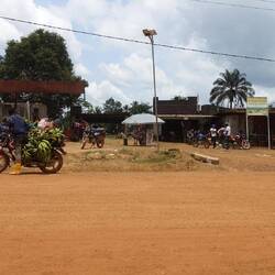 Der hat aber ordentlich Bananen geerntet