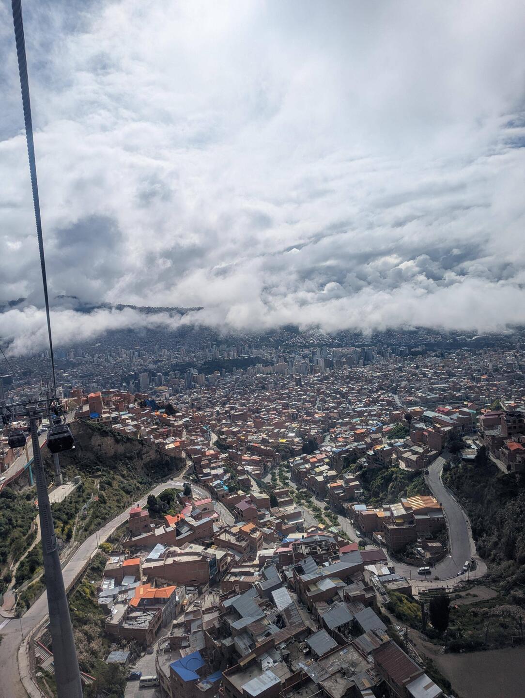 La Paz aus der Gondel
