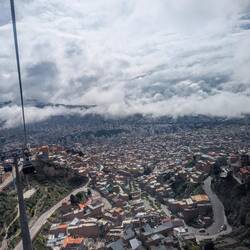 La Paz aus der Gondel