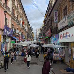 Überall Stände am Wochenende