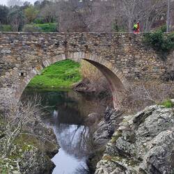 Es gibt hier auch ganz normale Brücken...🤔?