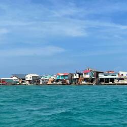 Islote de Santa Cruz (la isla más densamente poblada del mundo).