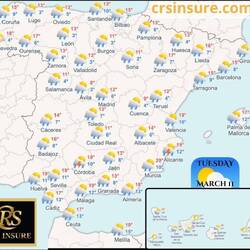 Wetter überall mies