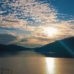 Lever de soleil sur Tory Sound