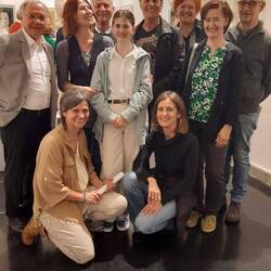 Familien foto mit Bürgernmeister