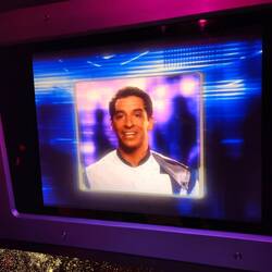 This helpful man is trapped in 1986