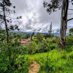 Die Wolken ziehen rein