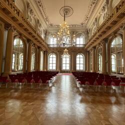 Der Spiegelsaal im Primatial Palast