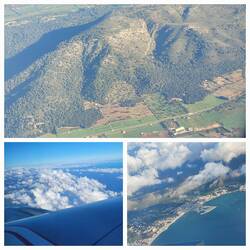 Anflug auf Mallorca