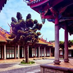 The area in back of Confucius Temple