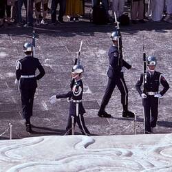 Here they are in a very impressive ceremony