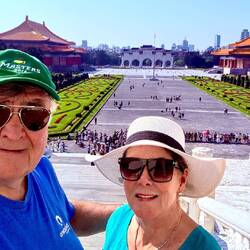 We are waiting for the changing of the guard