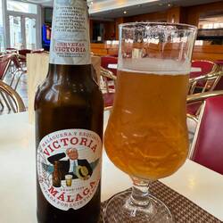 Beer at cafe near Hotel Diane