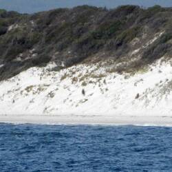Due to high tempratures the spray dries leaving sat deposits