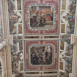 Ceiling of St Aloysius church