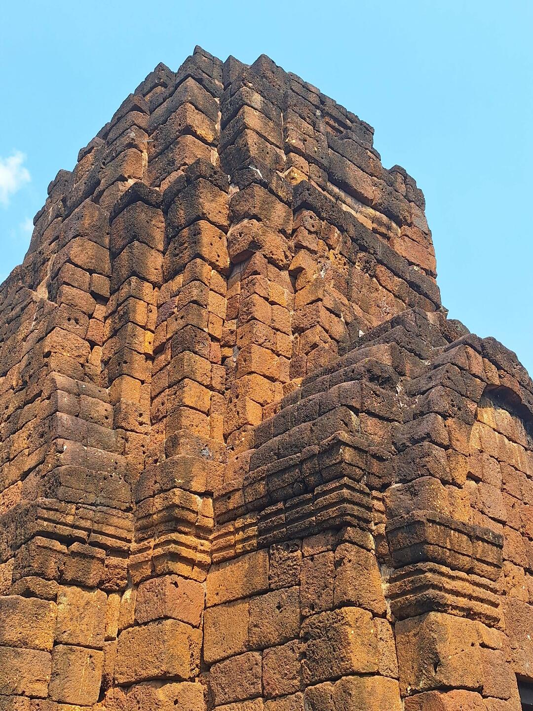 The central part of the temple