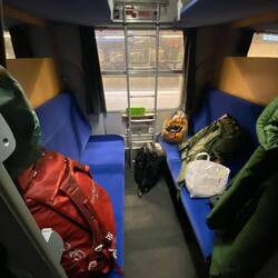 Eine zwar nicht ganz so enge aber unbequeme Nacht ✨