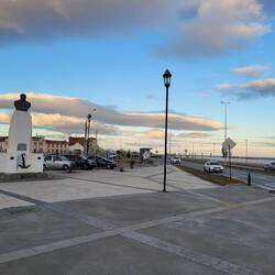 Punta Arenas, Platz an der Magellanstraße