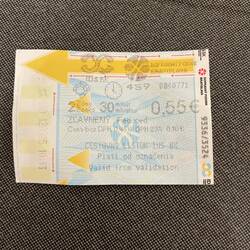 30 min Busfahrt zur Burg haben nur 55 Cent gekostet!