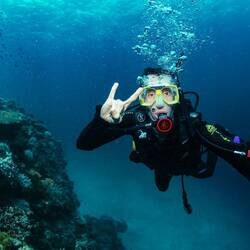 Chris' underwater look