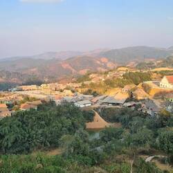 Blick auf Phou Khoun